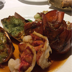 トロイメライ - 冬眠空輸した活けオマール海老のポワレ　その新鮮な味噌のグラチネ　トロイメライ風２