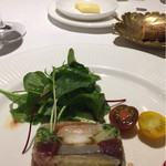 トロイメライ - 海の幸と野菜のゼリー寄せ　サラダ添え