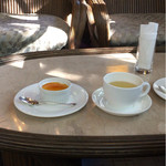 ウェルカムプリン＆ドリンク