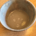 手打そば処　鼎 - 蕎麦湯
