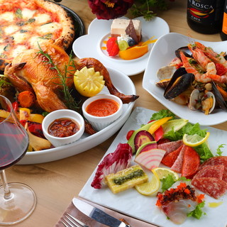 期間限定！ピッツァ食べ放題＆飲み放題付きプラン♪