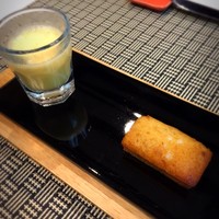 ラ・メゾン・アンシェンヌ - 丁寧な仕込みを感じます☆
                安納芋のスープと切り干し大根フィナンシェ❤️