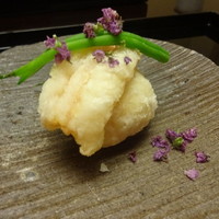 日本料理 銭屋 - 2016年10月12日（水）自家製ゴマ豆腐揚げ