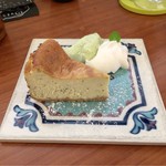 カモシカ書店 - 抹茶チーズケーキ（２０１６．１０．１４）