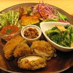 PRANA - 椎茸肉詰め風フライのアップ(2016.02)