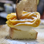 レストランRyu - 南瓜のモンブラン