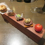 sincere - 5種のアミューズ1