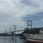 道の駅 よしうみいきいき館 - 来島海峡大橋