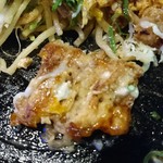 そらいえ - イカ天玉（広島焼き、そば入り）：680円＋100円＝780円：イカ天アップ