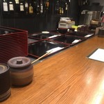 加藤牛肉店シブツウ - カウンター