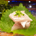 鮨匠 のむら - 天然鰺の刺身