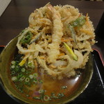 かき揚げうどん　201610