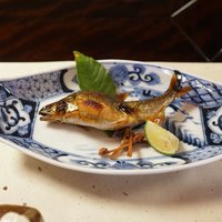比良山荘 - 鮎の香味焼き