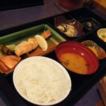 菊の和食堂 - さけ定食