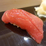 鮨辰巳 - 赤身の漬け