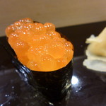 鮨辰巳 - いくらしょうゆ漬け　ねちょっと感がなくサラリとしていて美味しい^^