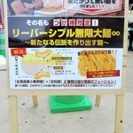 麺屋 翔 - リバーシブル麺の図解