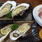 牡蠣焼き2個710円