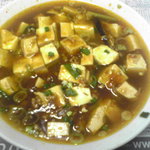 清華 - 2010/11/15　麻婆豆腐メン680円　辛くて寒い日にはいいね。