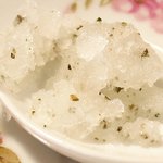 ラ スフォリーナ - メニューピッコロ<平日限定> 1400円 のフレッシュハーブのシャーベット