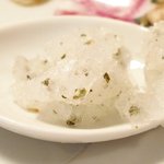 ラ スフォリーナ - メニューピッコロ<平日限定> 1400円 のフレッシュハーブのシャーベット