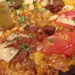 スペイン食堂 フェスタマリオ - 完熟トマトと黒毛和牛のミートソースのパエリア
