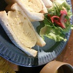 Cafe zuccu - モーニング　タマゴサンド　600円