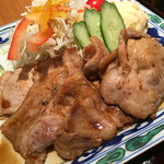 ヤマニ - 生姜焼き定食の生姜焼き