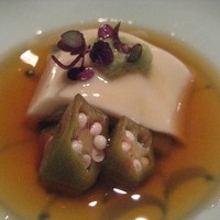 瀬里奈 本店 - おくらと胡麻豆腐