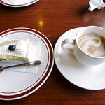 Homer - レアチーズケーキとホットコーヒー 2010/11/13