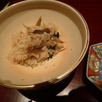 肥後橋 やま本 - 舞茸〆ごはん