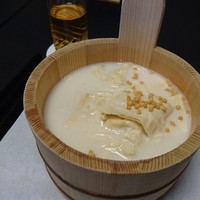 京懐石とゆば料理 松山閣 JR京都伊勢丹店 - 桶（生ゆば　豆乳）
                