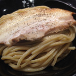 京都 麺屋たけ井 阪急梅田店 - 見て下さいよ！極太！