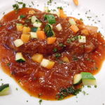 ビストロ アオキ - ポークステーキオニオンソース