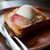 桃の農家カフェ ラペスカ - 料理写真:ピーチトースト　ジェラードのせ