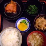 広島料理 安芸 - 金目鯛の煮付け定食