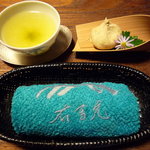 旅舎右馬允 - この栗の茶巾絞りが絶品なのです！