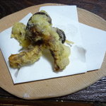 旅舎右馬允 - 松茸の天婦羅