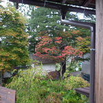 旅舎右馬允 - 二階窓からの風景（朝）2