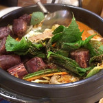 辰家 - スンデジョンゴル（スンデの豚骨スープ鍋）