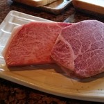 鉄板焼ステーキ 一ッ葉ミヤチク - 2016/8/13