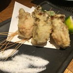 ぼちぼち - カキの天ぷら