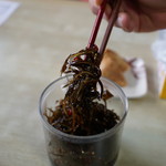 立花うどん - 食べ放題の佃煮