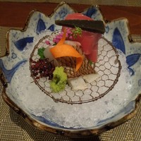 志木葉 - お造り（ばちまぐろ・真鯛）