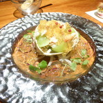 島之内 一陽 - 毛蟹とマスカットのサラダ