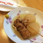 バッチコイ酒場 まるちゅう - おでん
      各120円