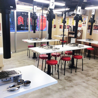 座席 大阪焼肉 ホルモン ふたご 青物横丁店 青物横丁 焼肉 食べログ