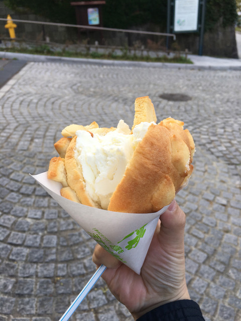 メロンパンアイス