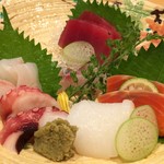 ひょっとこしま - お刺身盛り合わせ