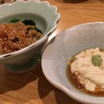 ひょっとこしま - お通し　生湯葉